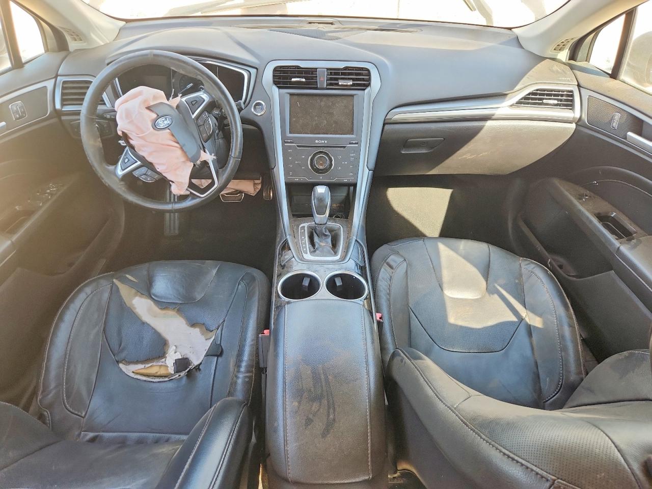 2013 Ford Fusion Titanium Charcoal vin: 3FA6P0K99DR258918