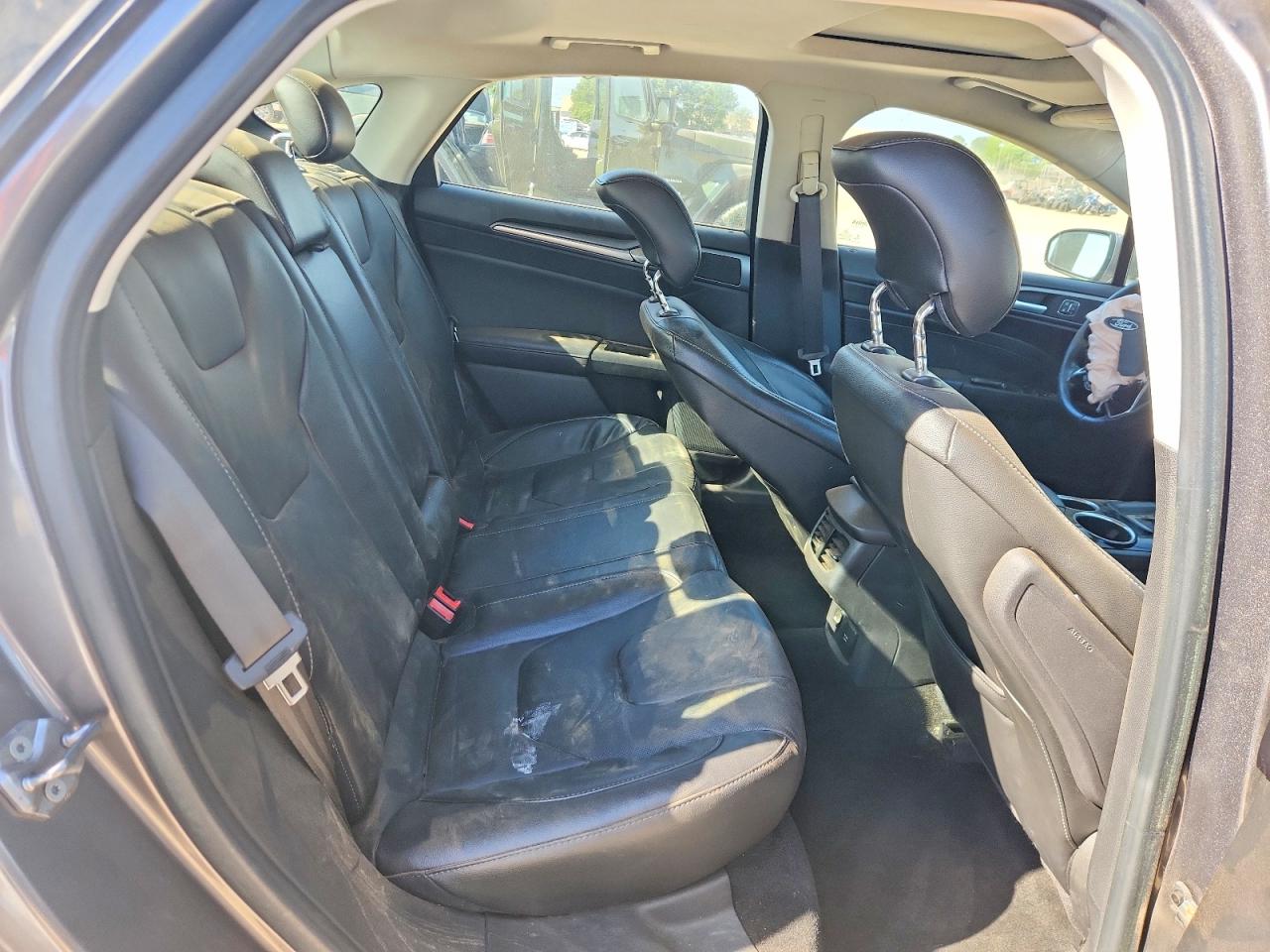 2013 Ford Fusion Titanium Charcoal vin: 3FA6P0K99DR258918