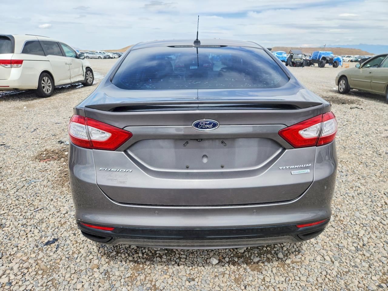 2013 Ford Fusion Titanium Silver vin: 3FA6P0K99DR306577