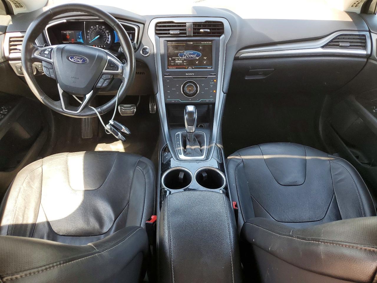 2013 Ford Fusion Titanium Black vin: 3FA6P0K99DR322651