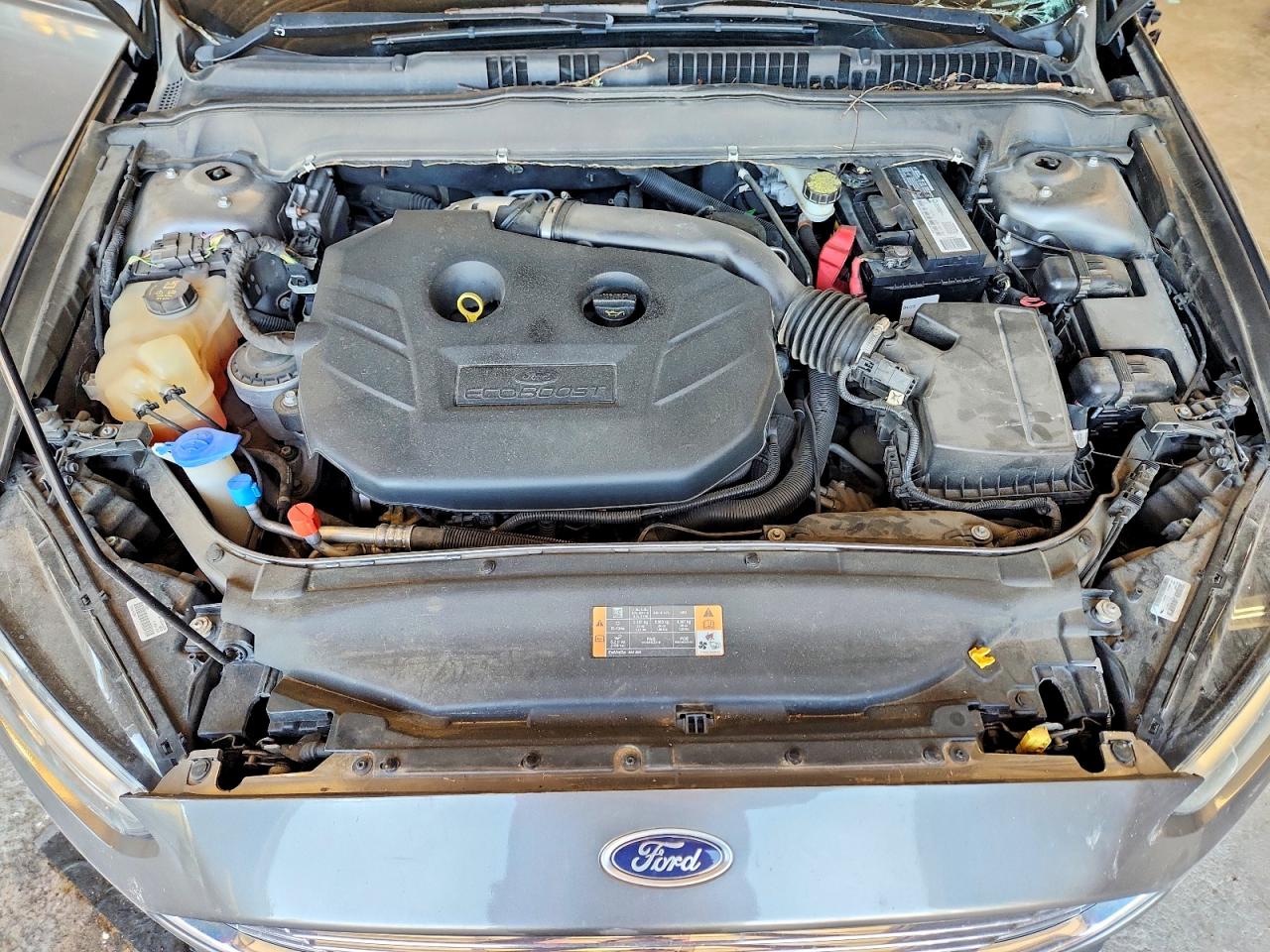 2013 Ford Fusion Titanium Gray vin: 3FA6P0K99DR377052