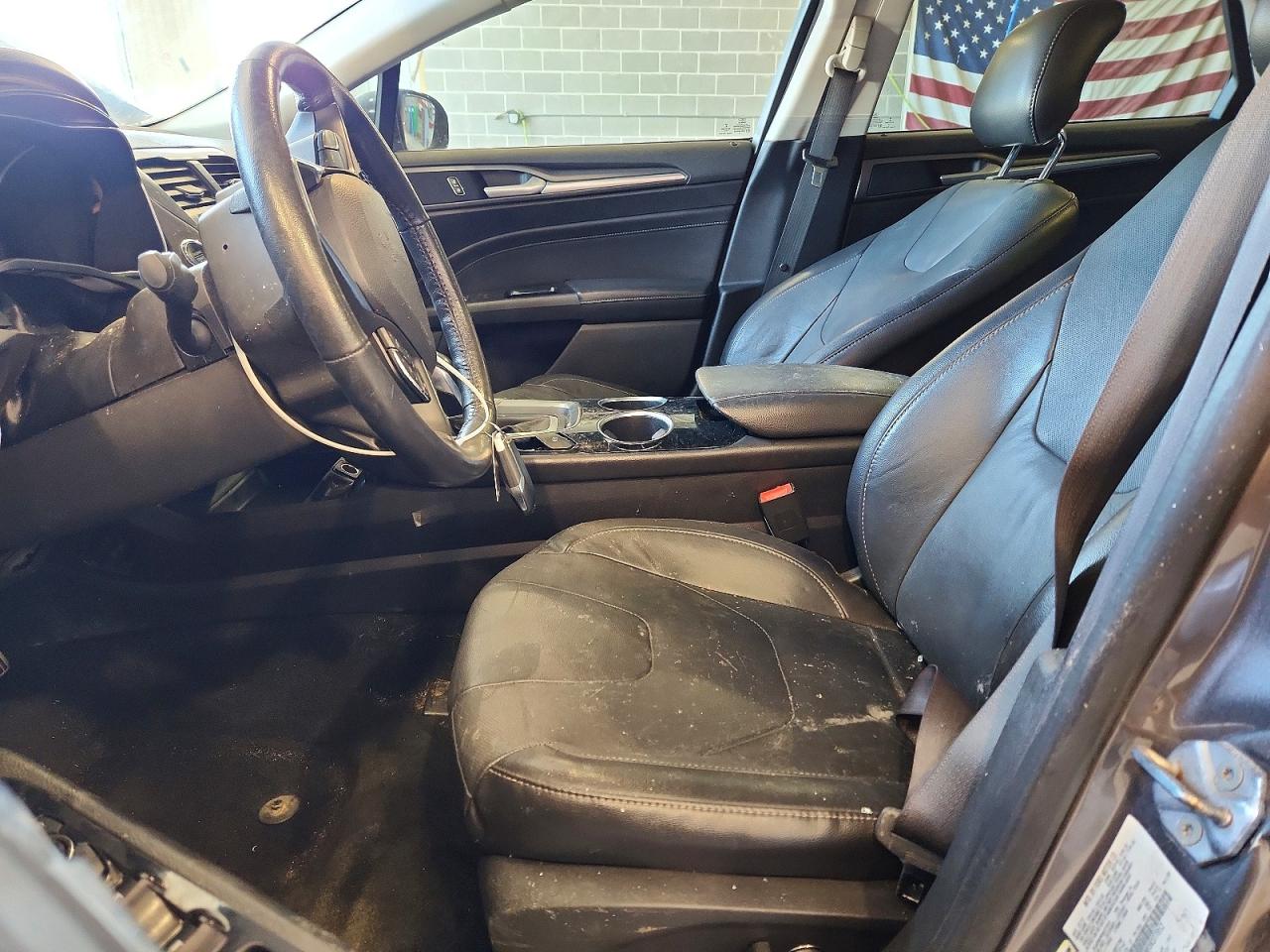 2013 Ford Fusion Titanium Gray vin: 3FA6P0K99DR377052