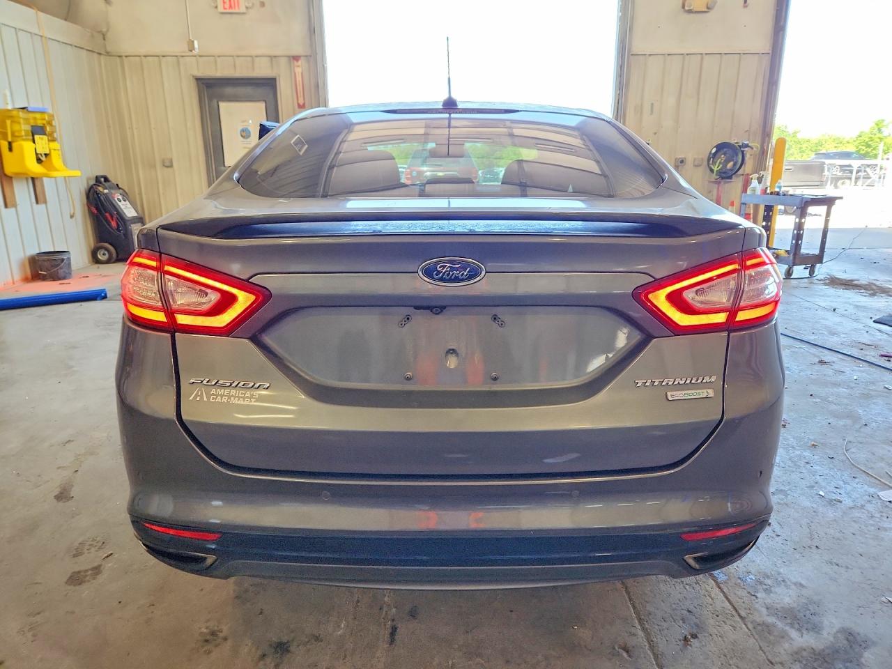 2013 Ford Fusion Titanium Gray vin: 3FA6P0K99DR377052