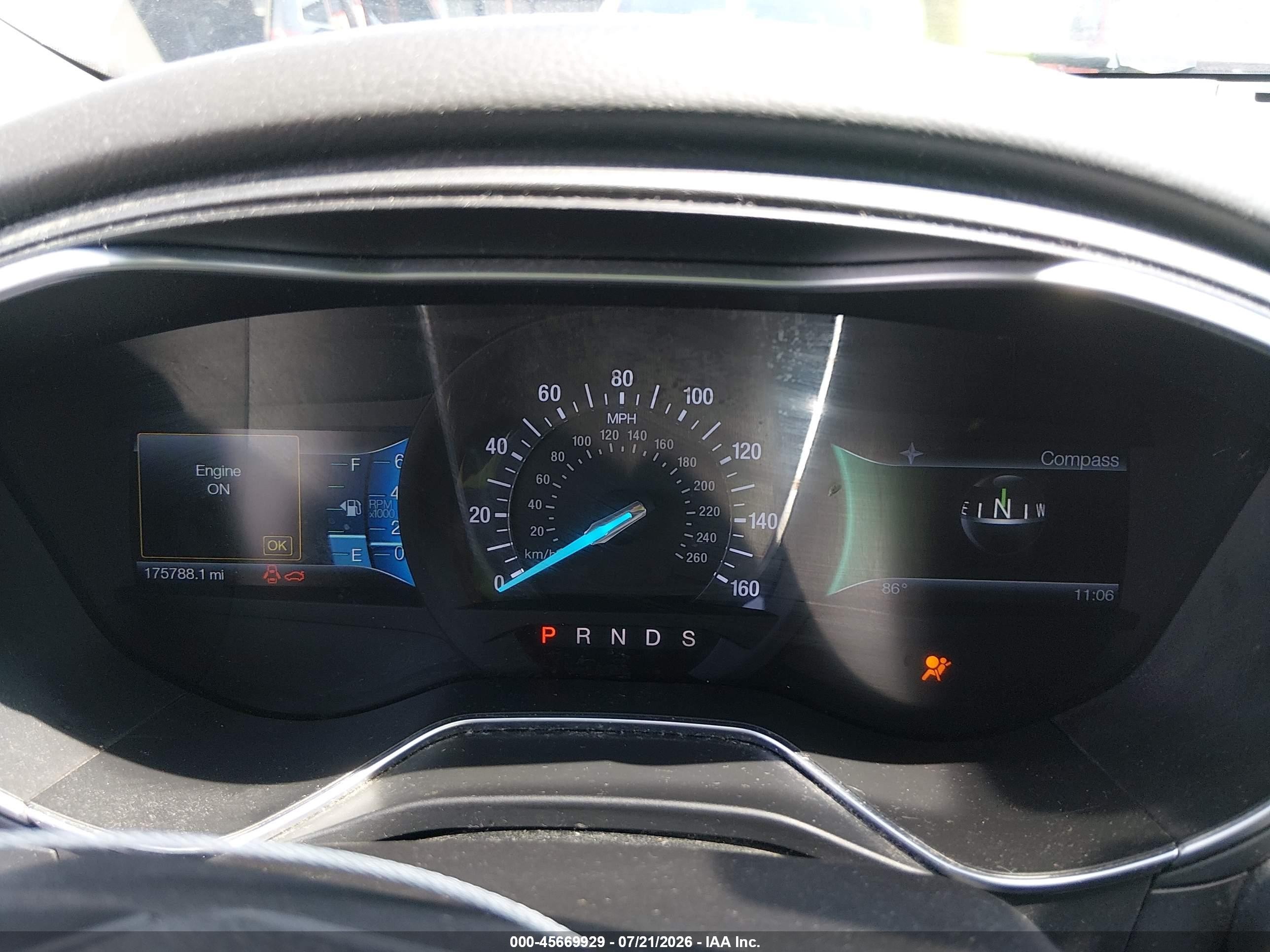 2014 Ford Fusion Titanium Оранжевый vin: 3FA6P0K99ER131538