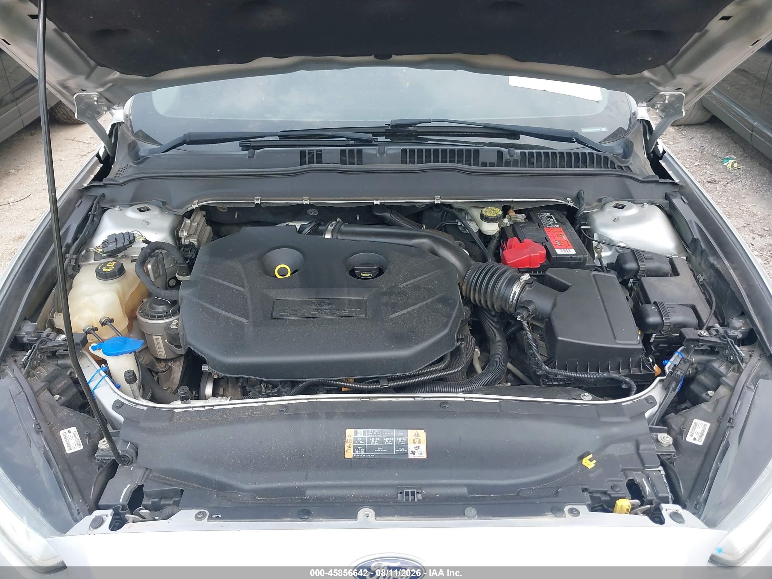 2014 Ford Fusion Titanium Silver vin: 3FA6P0K99ER239500