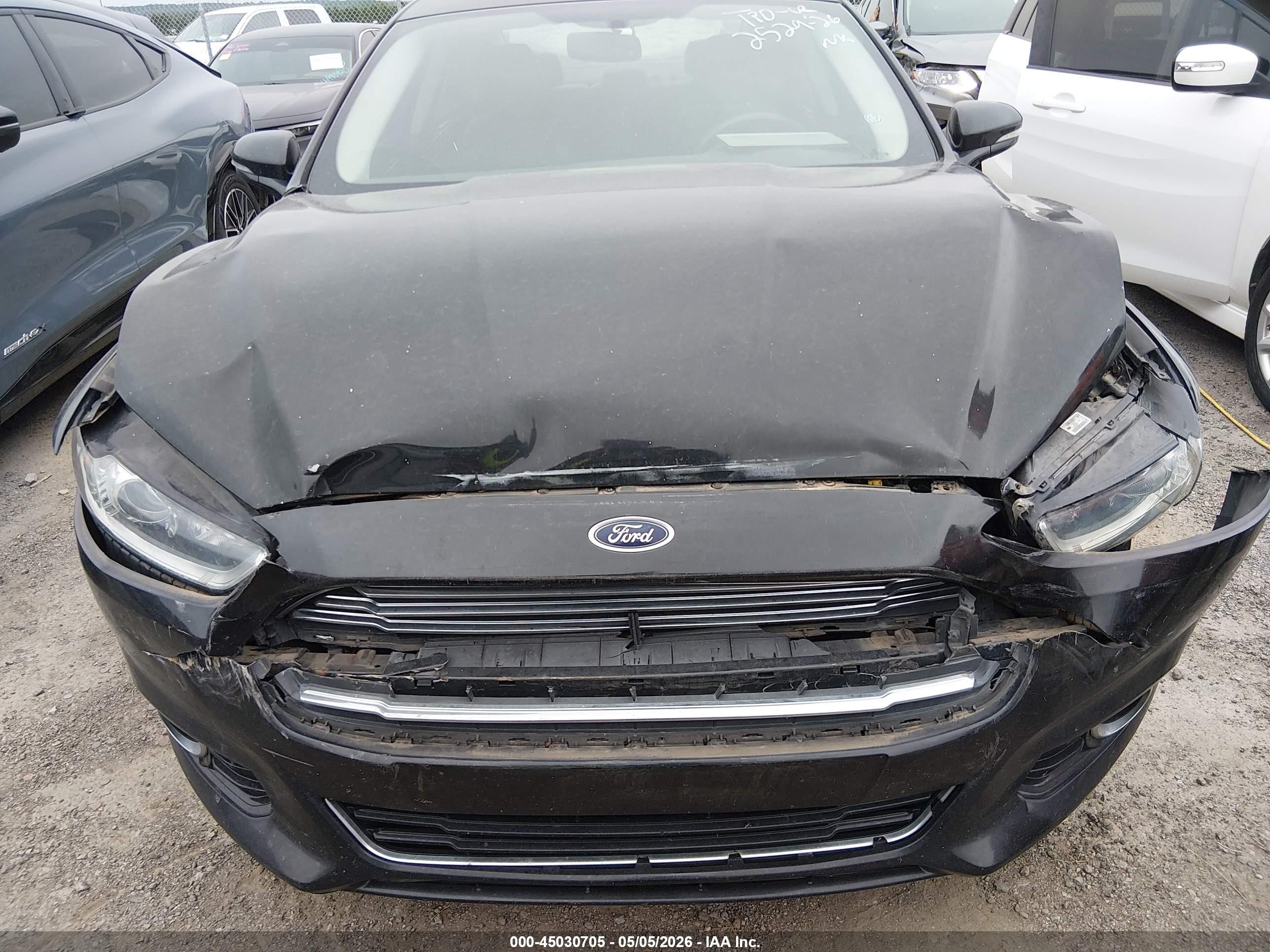 2014 Ford Fusion Titanium Black vin: 3FA6P0K99ER244647