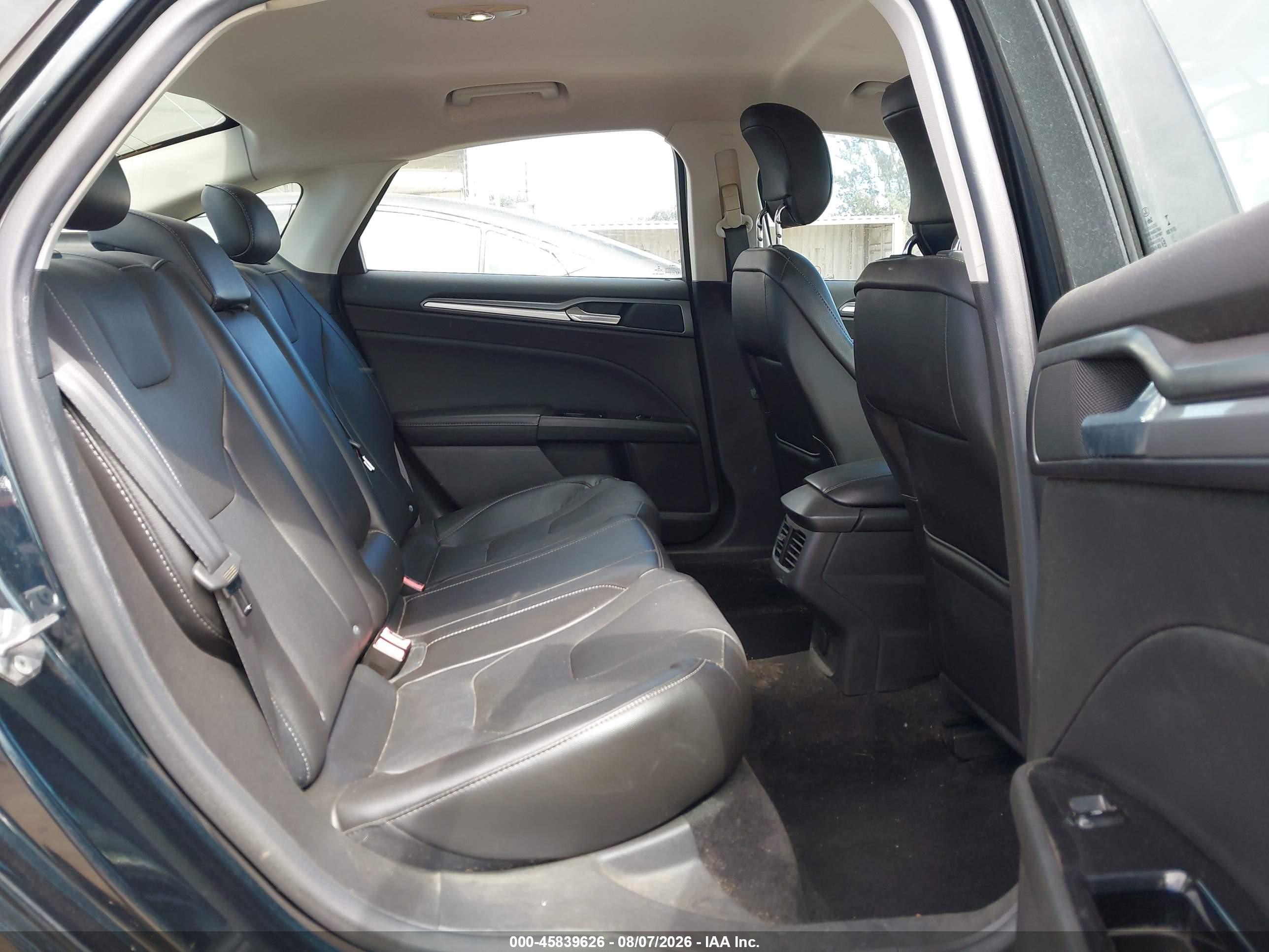 2014 Ford Fusion Titanium Black vin: 3FA6P0K99ER271010