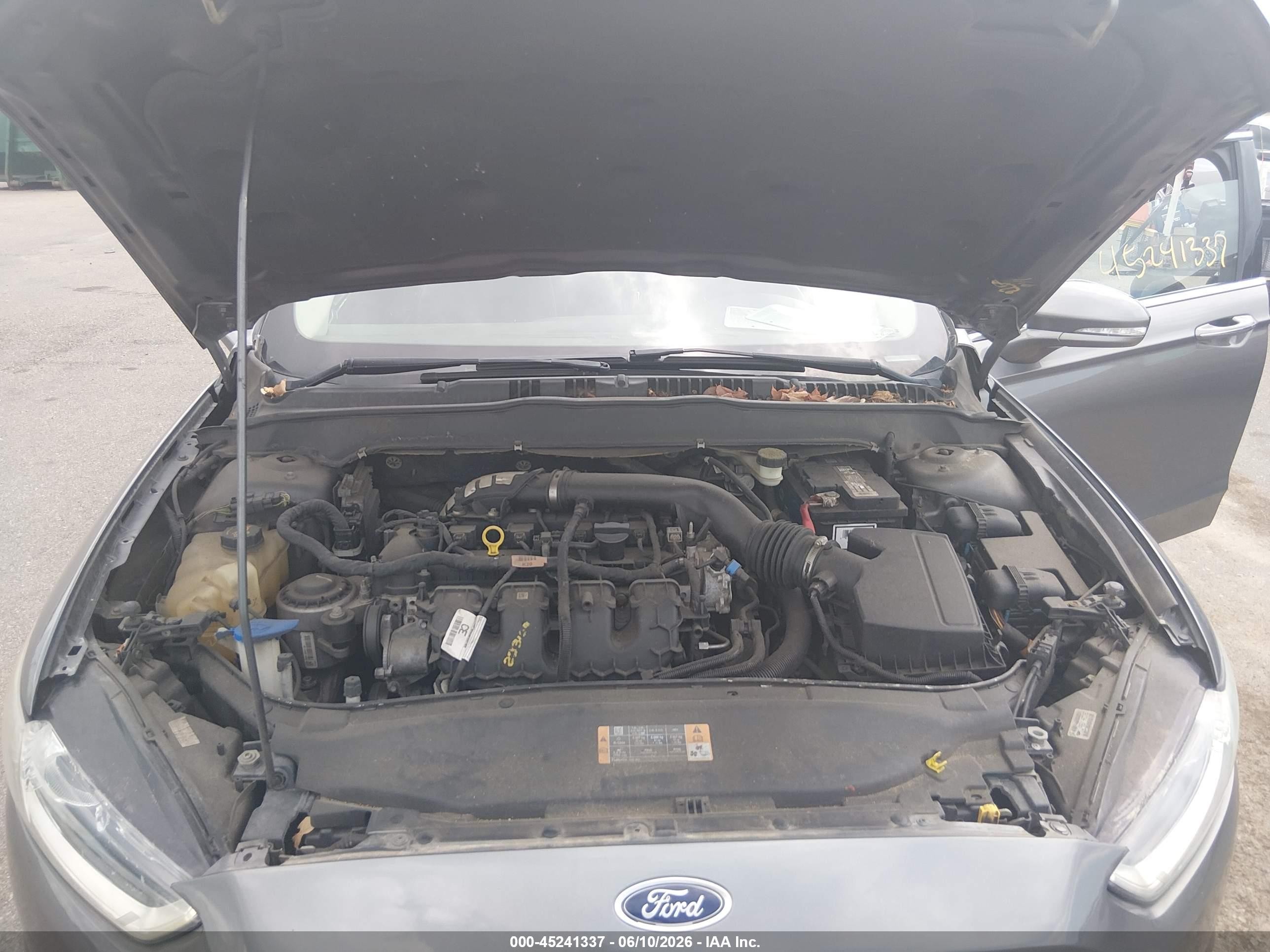 2014 Ford Fusion Titanium Gray vin: 3FA6P0K99ER306449