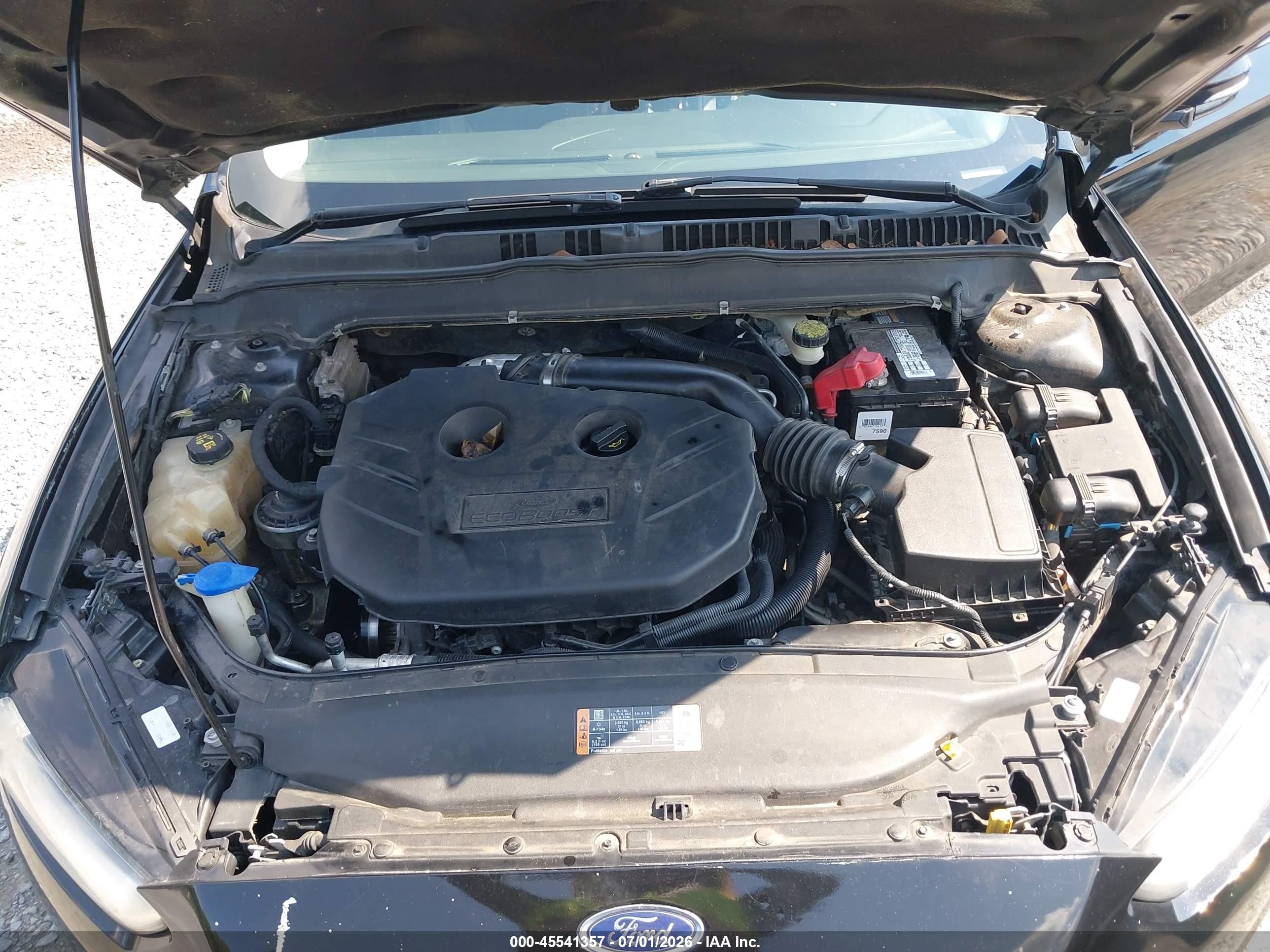 2014 Ford Fusion Titanium Black vin: 3FA6P0K99ER358874