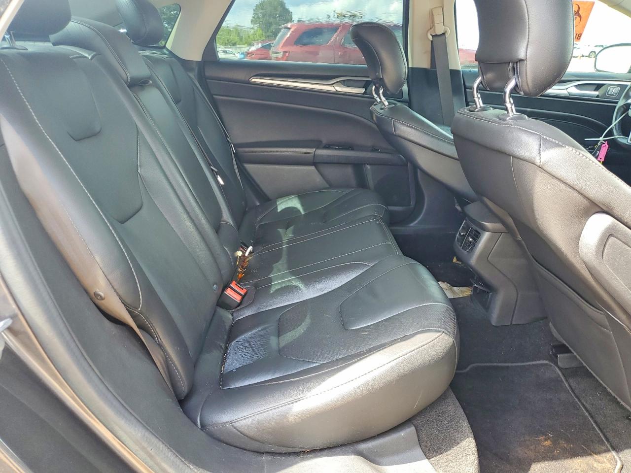 2015 Ford Fusion Titanium Gray vin: 3FA6P0K99FR113848