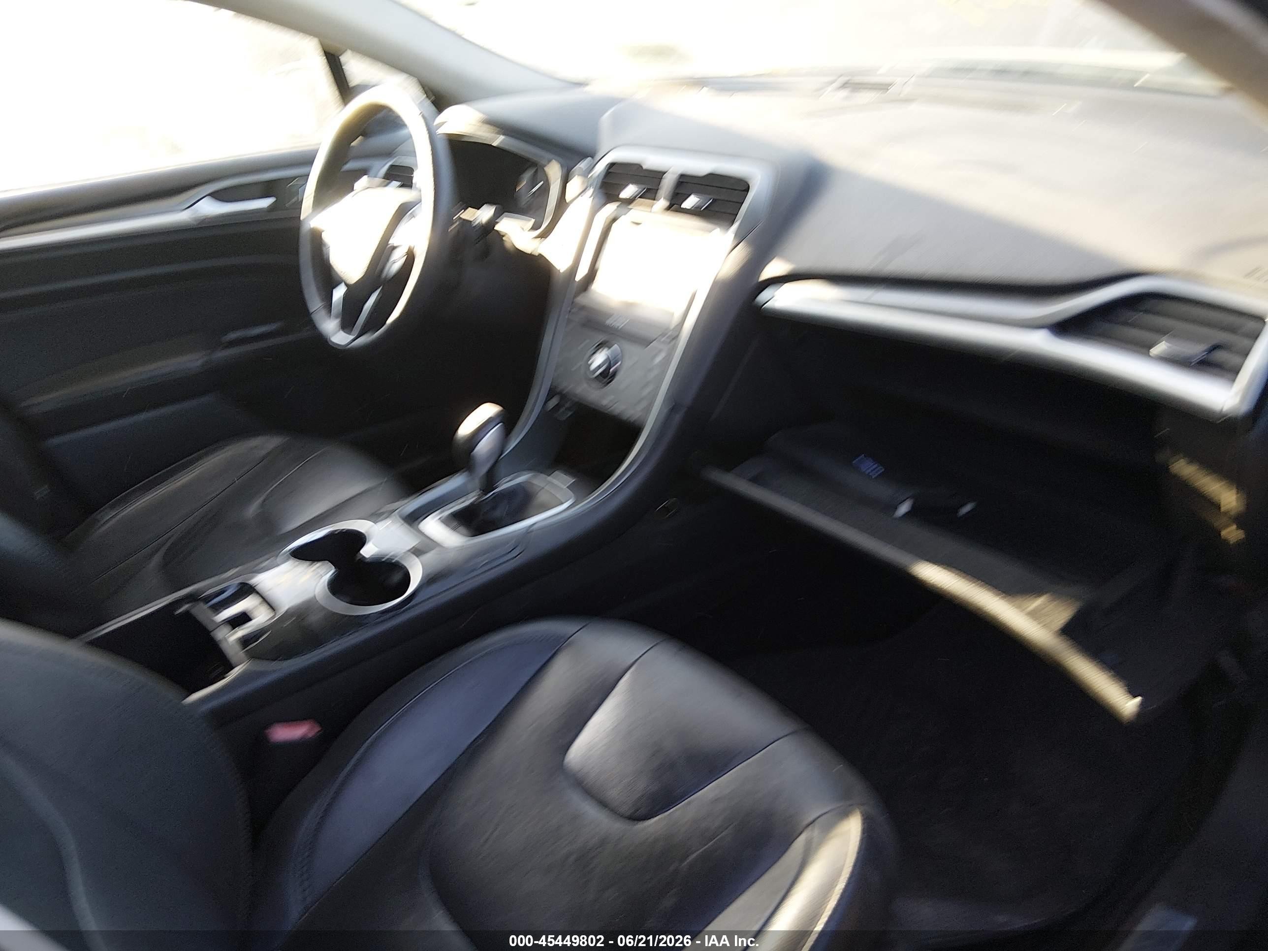 2015 Ford Fusion Titanium Black vin: 3FA6P0K99FR152455