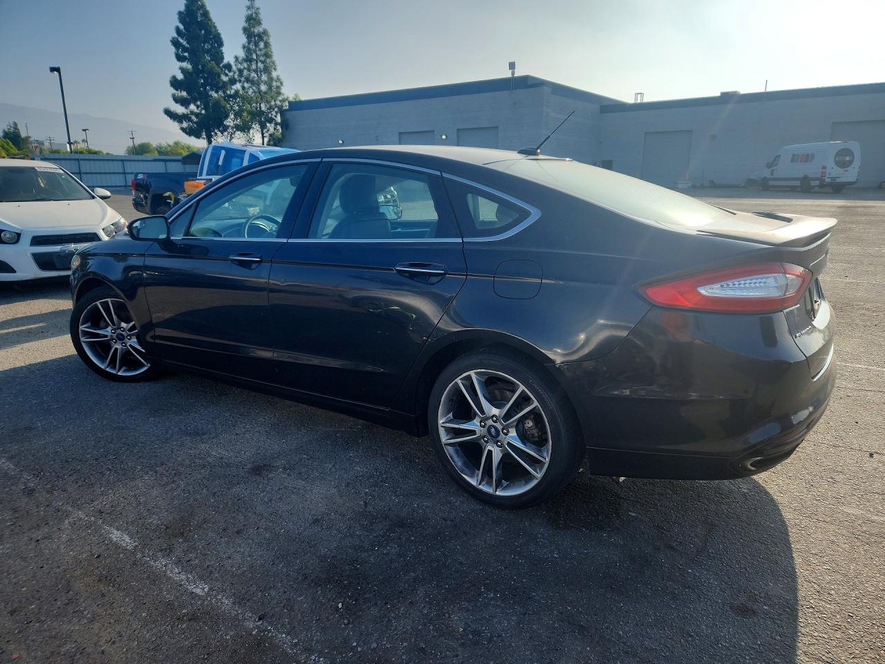 2015 Ford Fusion Titanium Black vin: 3FA6P0K99FR281005