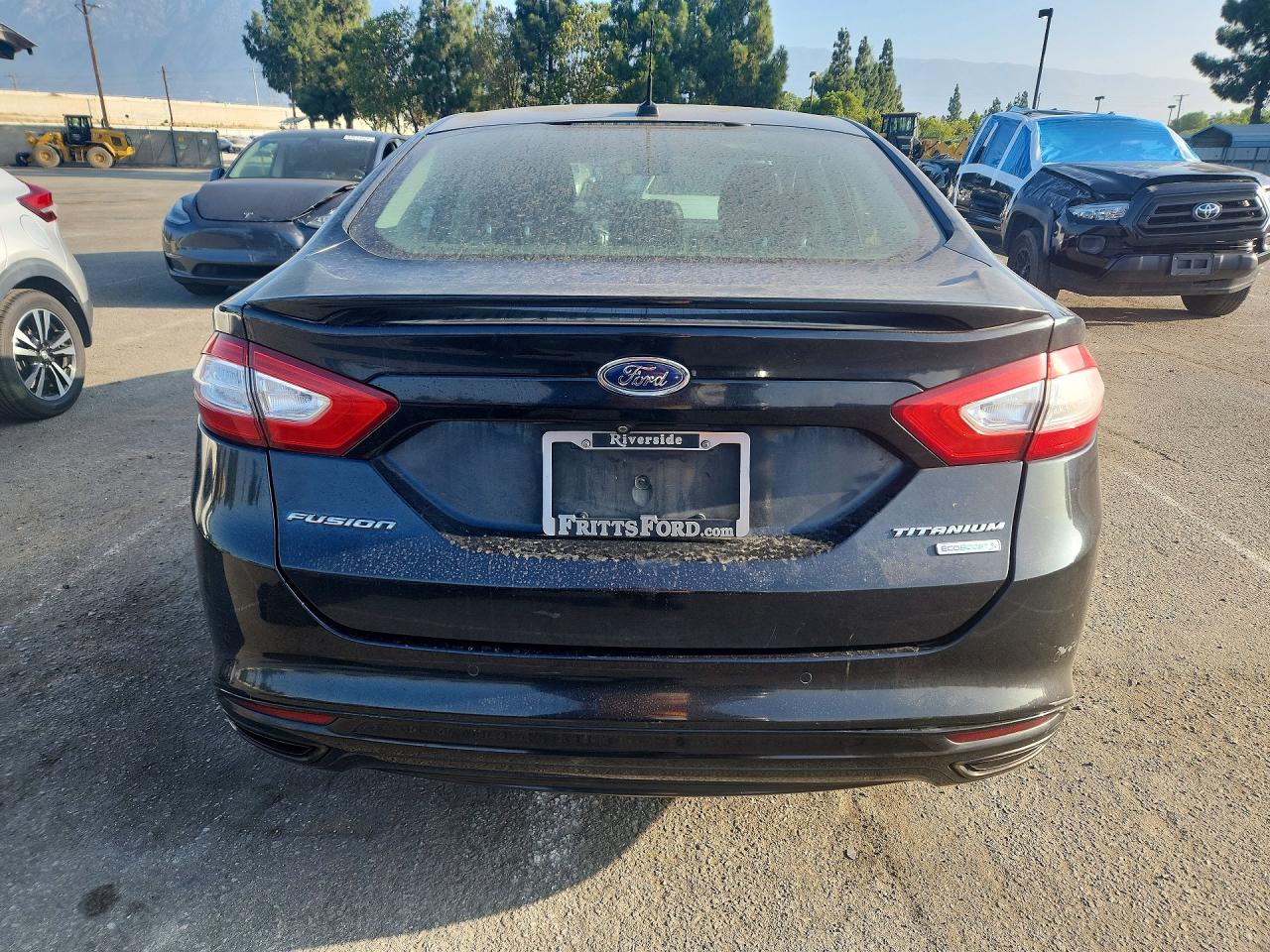 2015 Ford Fusion Titanium Black vin: 3FA6P0K99FR281005