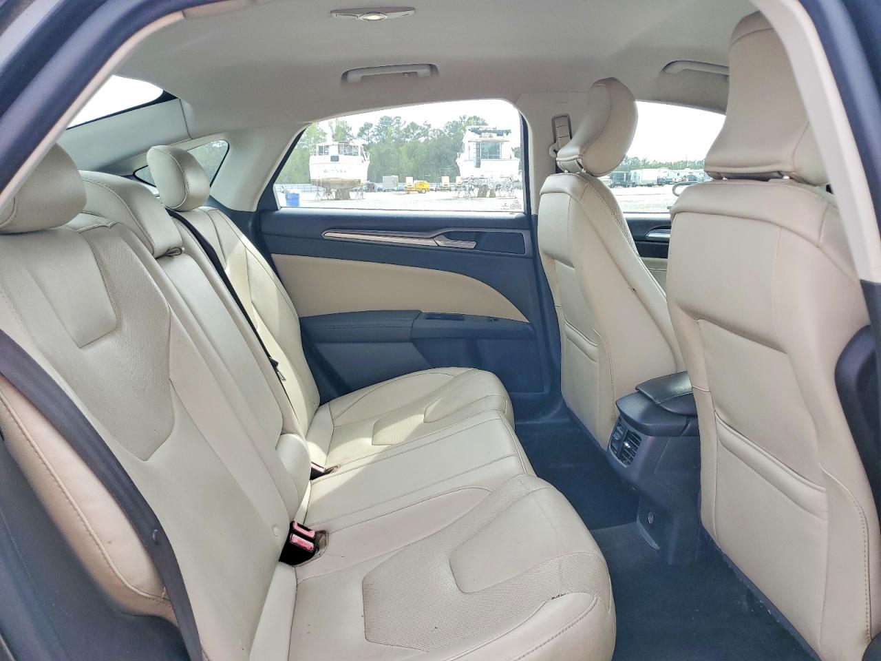 2016 Ford Fusion Titanium Gray vin: 3FA6P0K99GR158032