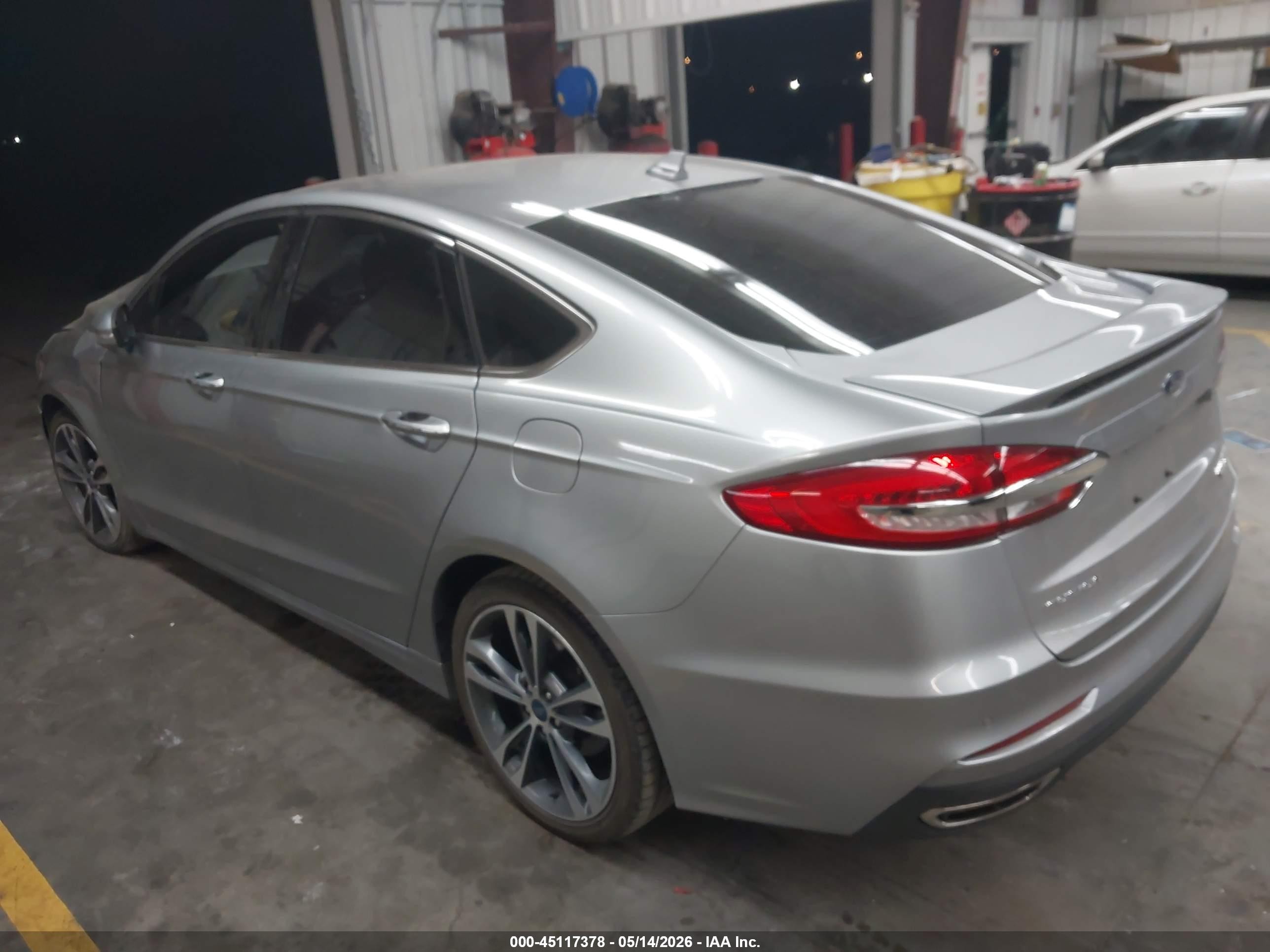 2020 Ford Fusion Titanium Gray vin: 3FA6P0K99LR152970