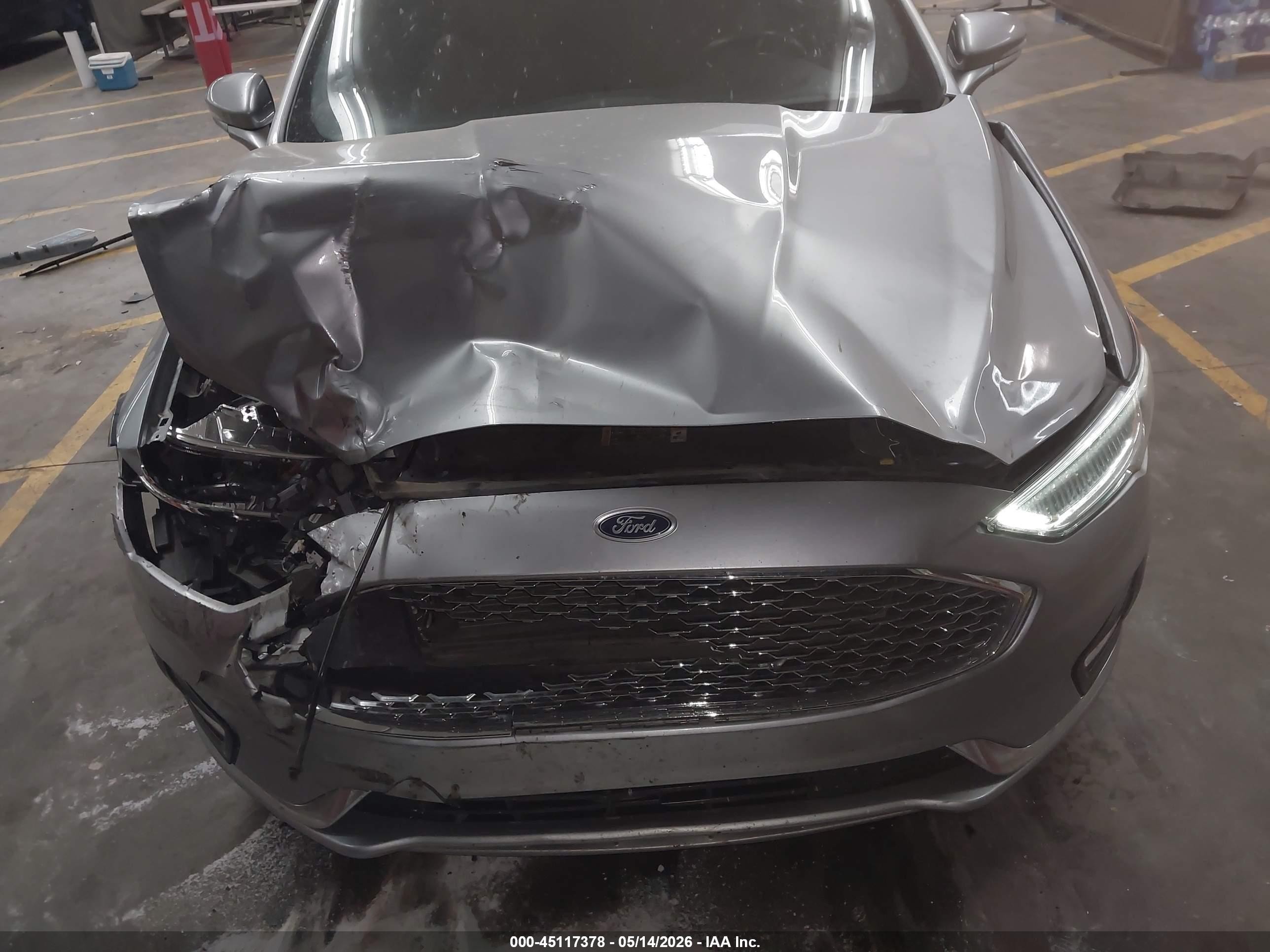 2020 Ford Fusion Titanium Gray vin: 3FA6P0K99LR152970