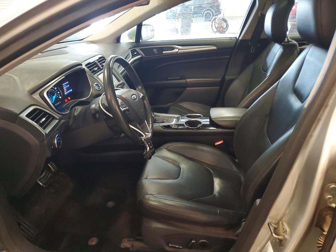 2013 Ford Fusion Titanium Silver vin: 3FA6P0K9XDR121633