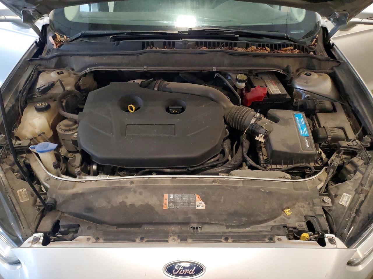 2013 Ford Fusion Titanium Silver vin: 3FA6P0K9XDR121633