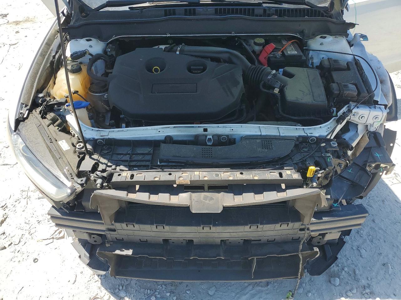 2013 Ford Fusion Titanium White vin: 3FA6P0K9XDR146676