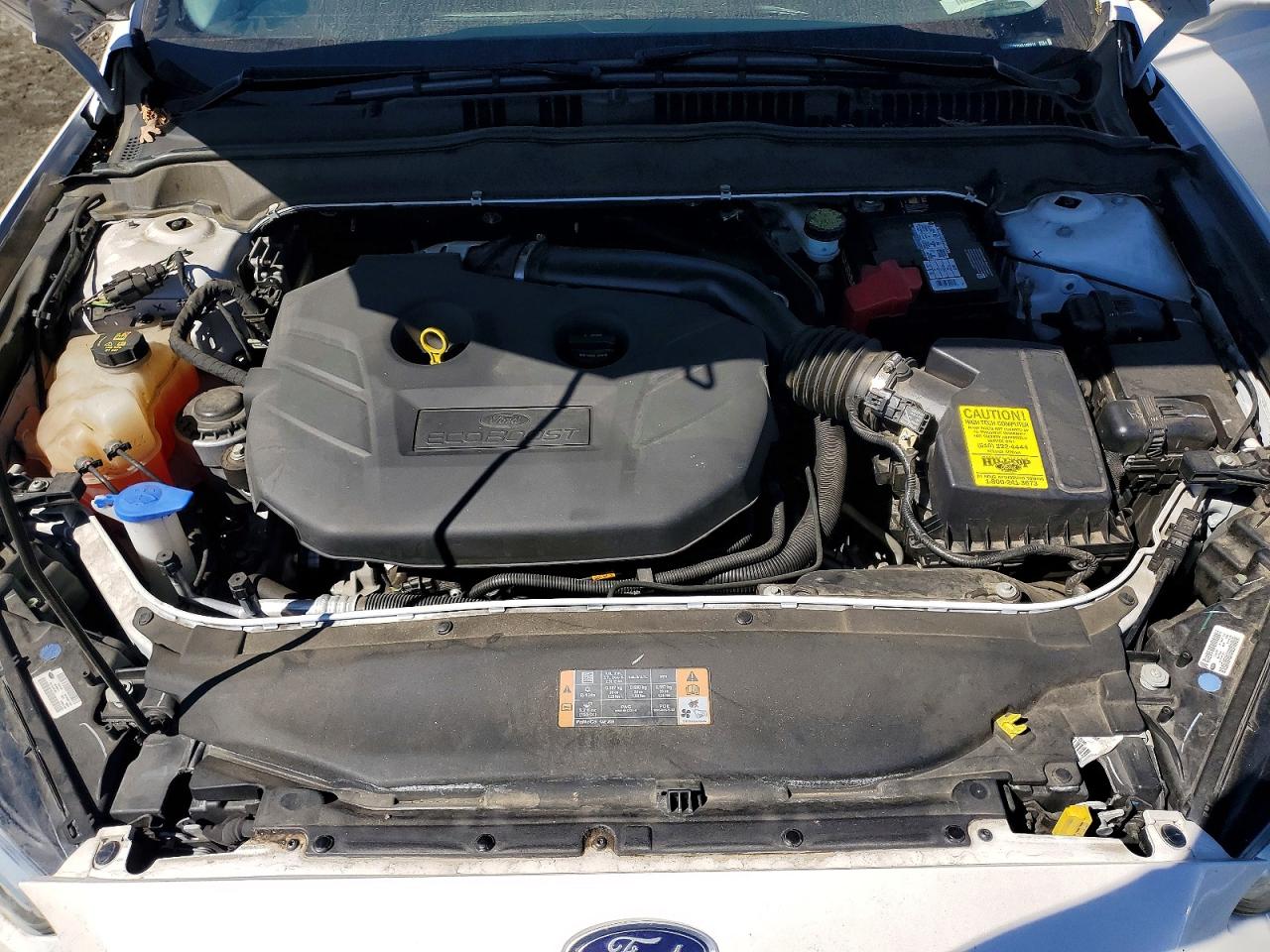 2013 Ford Fusion Titanium White vin: 3FA6P0K9XDR192914