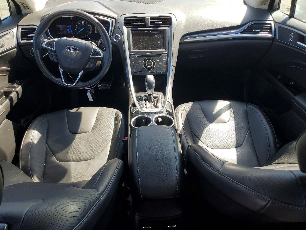 2013 Ford Fusion Titanium White vin: 3FA6P0K9XDR192914