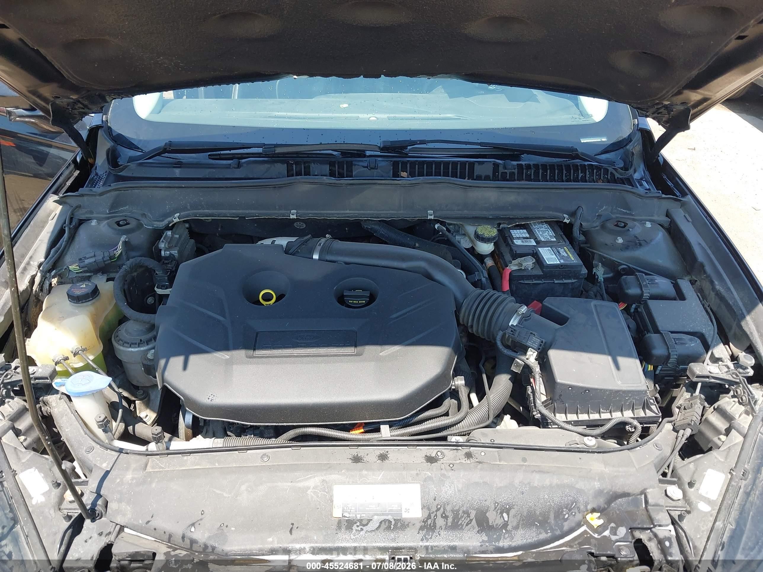 2013 Ford Fusion Titanium Черный vin: 3FA6P0K9XDR207833