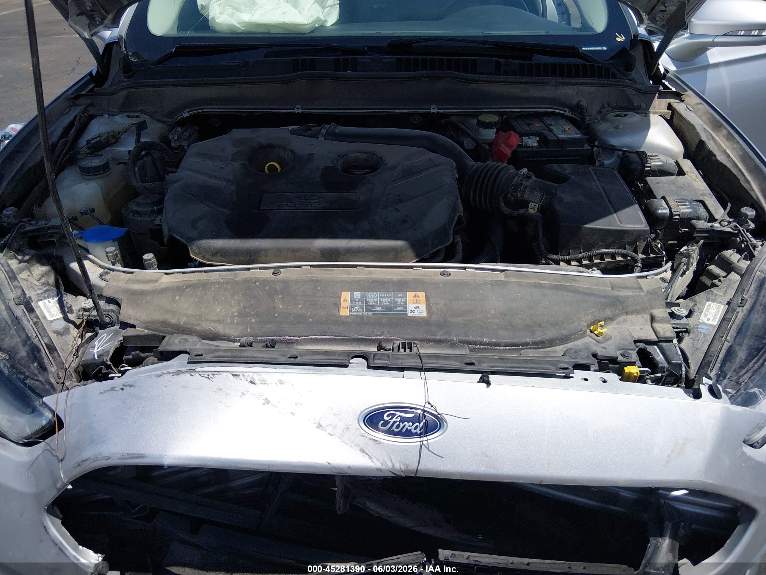 2013 Ford Fusion Titanium Silver vin: 3FA6P0K9XDR261195