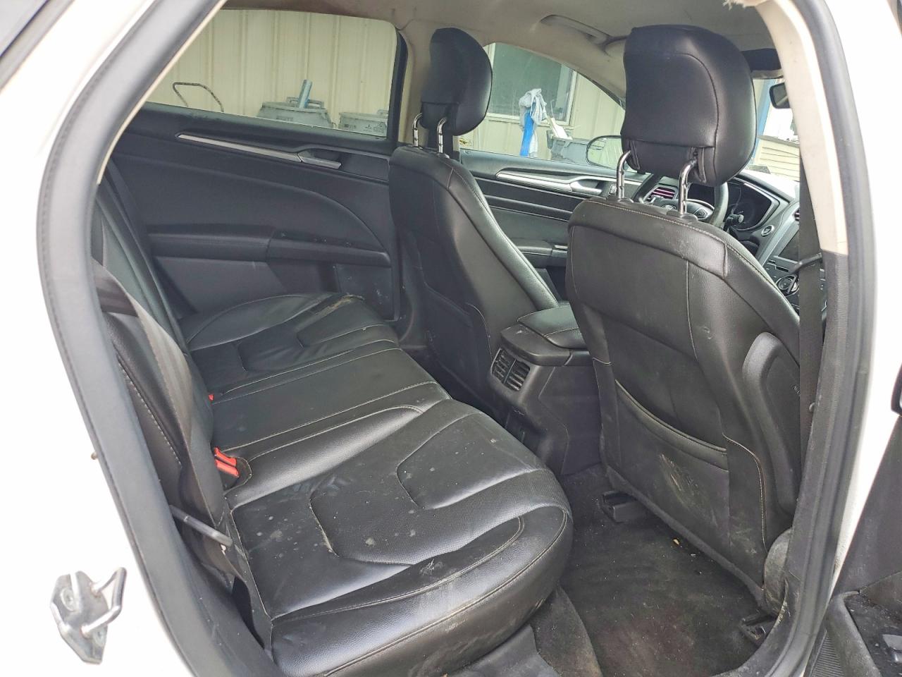 2013 Ford Fusion Titanium White vin: 3FA6P0K9XDR265960