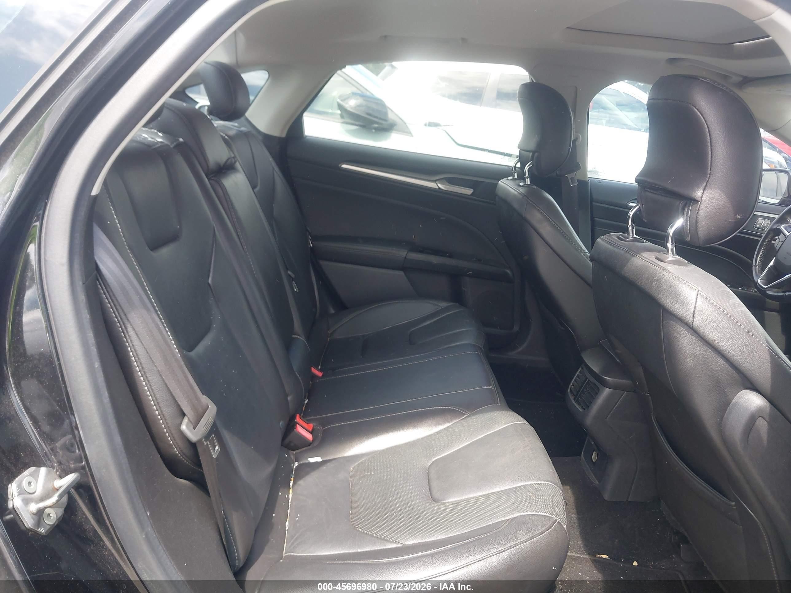 2013 Ford Fusion Titanium Black vin: 3FA6P0K9XDR288719