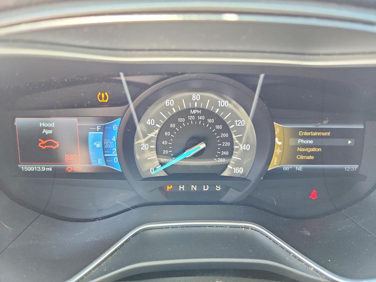 2014 Ford Fusion Titanium White vin: 3FA6P0K9XER146520