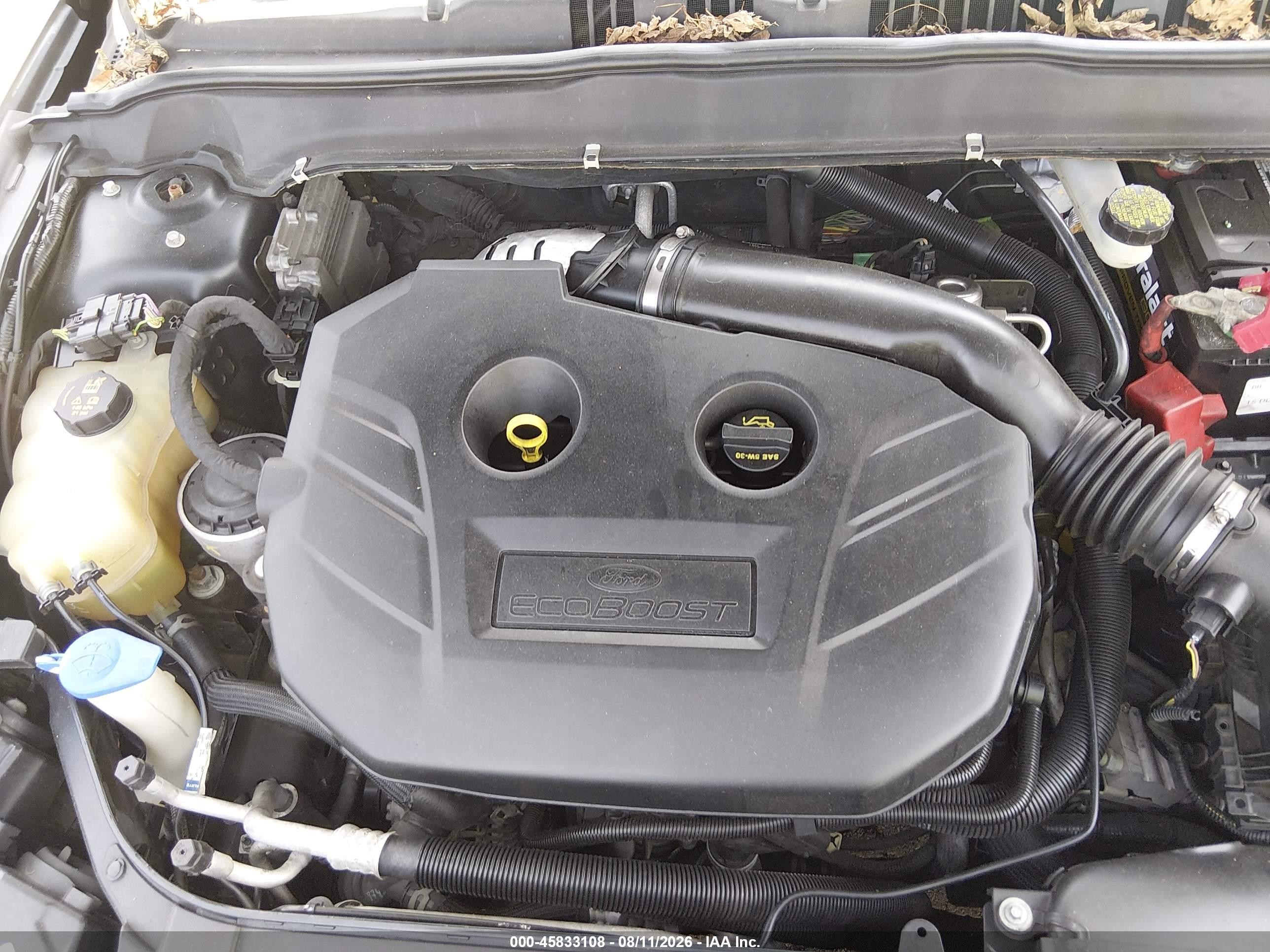 2014 Ford Fusion Titanium Black vin: 3FA6P0K9XER210619