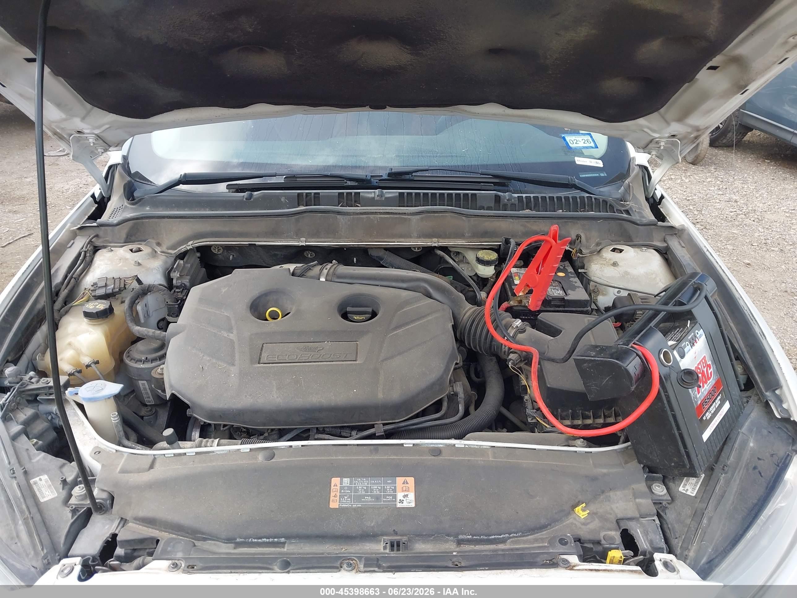 2014 Ford Fusion Titanium White vin: 3FA6P0K9XER283540