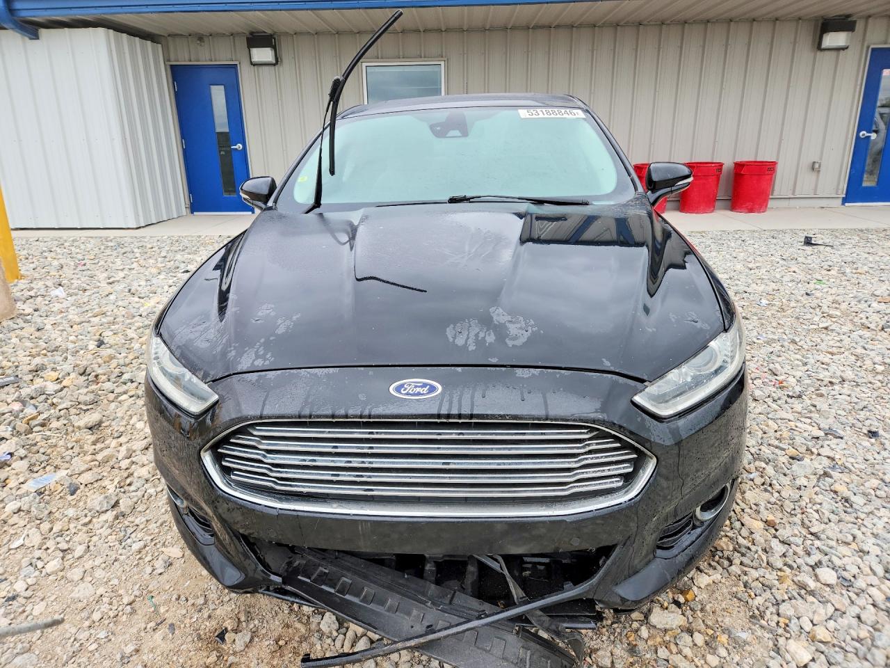 2014 Ford Fusion Titanium Black vin: 3FA6P0K9XER296708