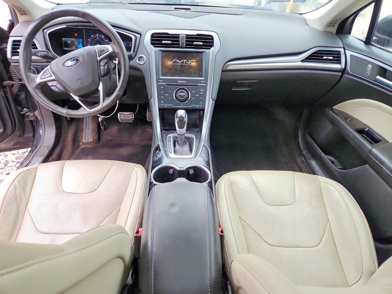2014 Ford Fusion Titanium Black vin: 3FA6P0K9XER296708