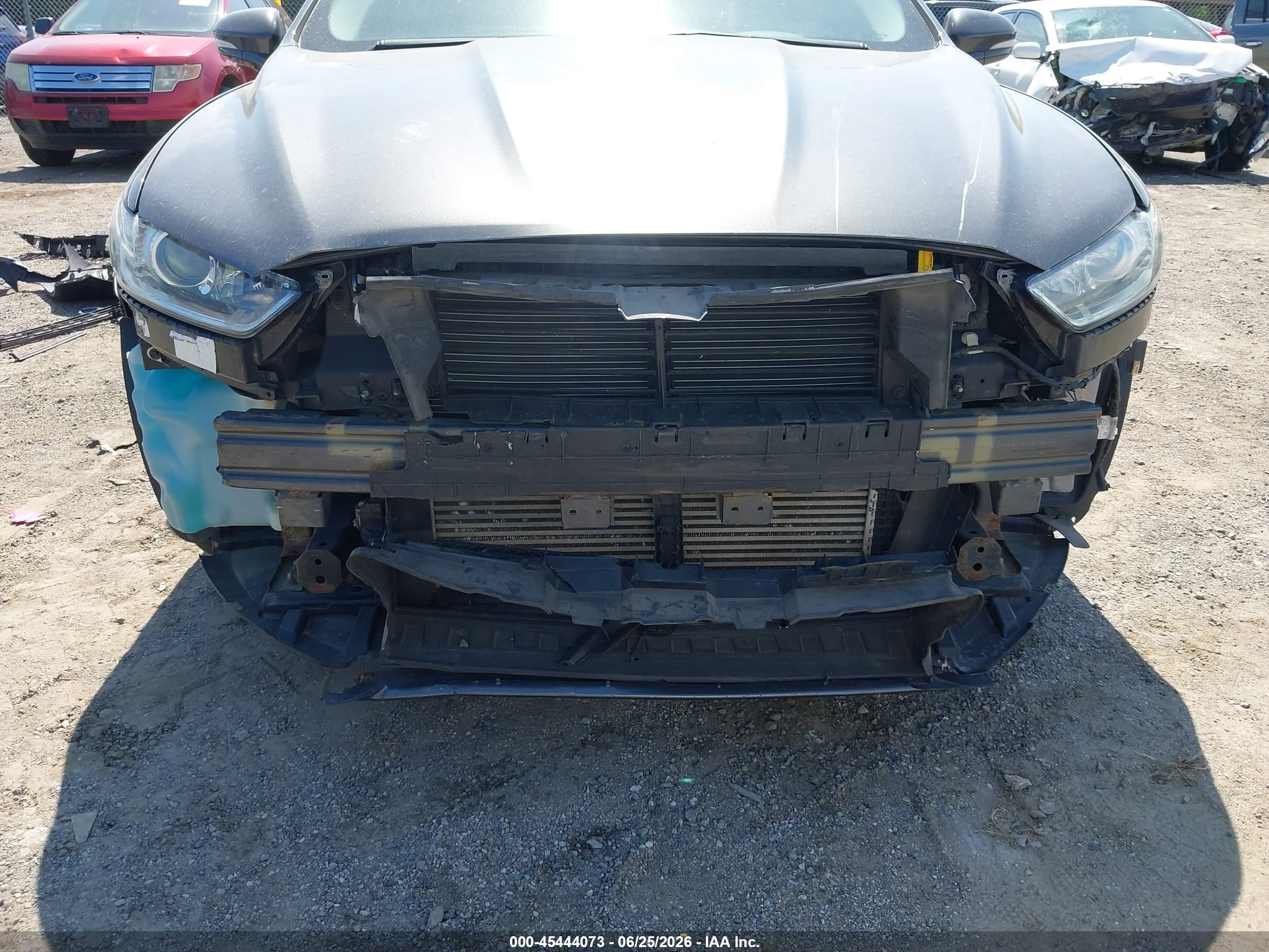 2015 Ford Fusion Titanium Gray vin: 3FA6P0K9XFR136278