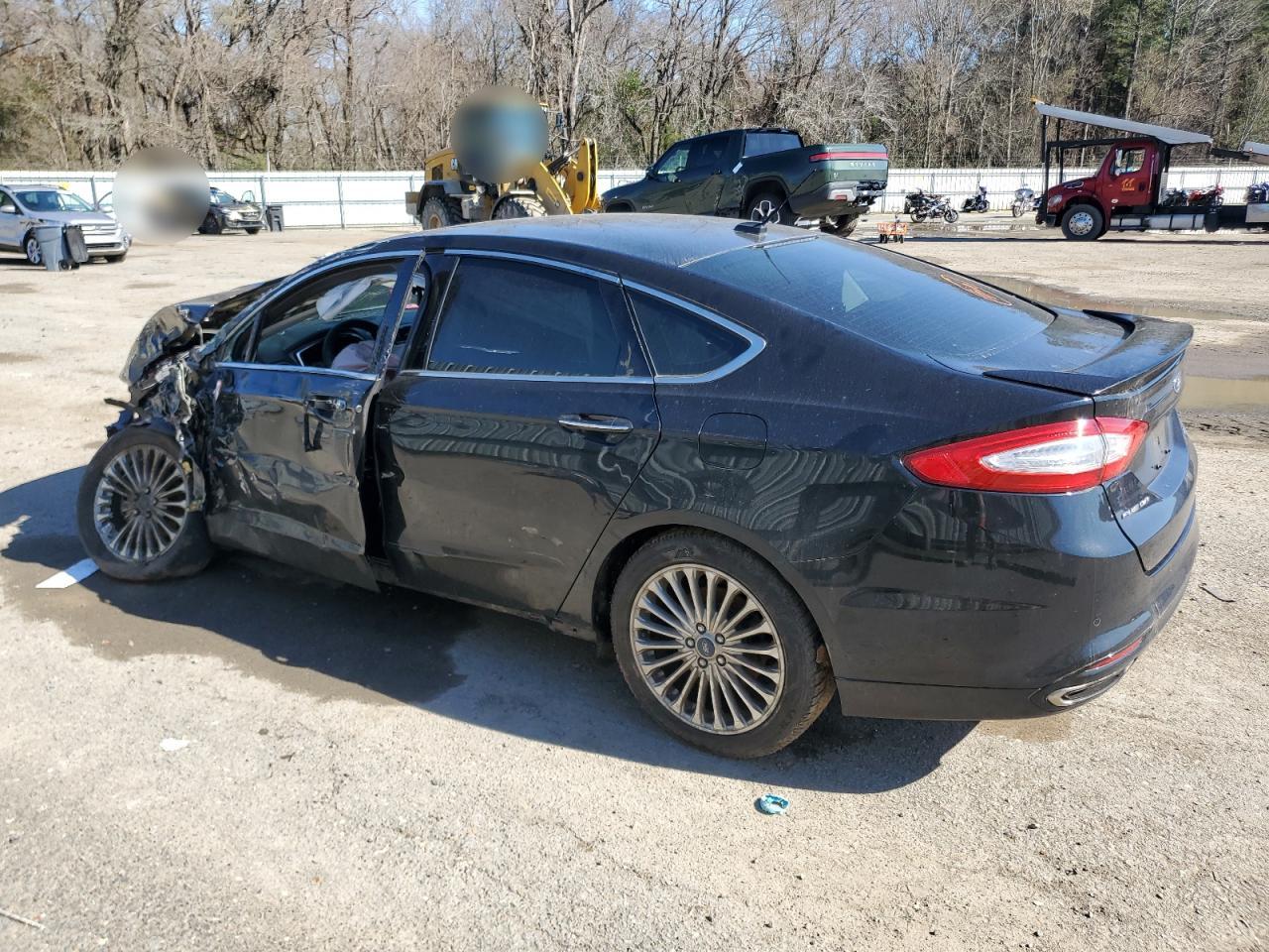 2015 Ford Fusion Titanium   Black vin: 3FA6P0K9XFR157342