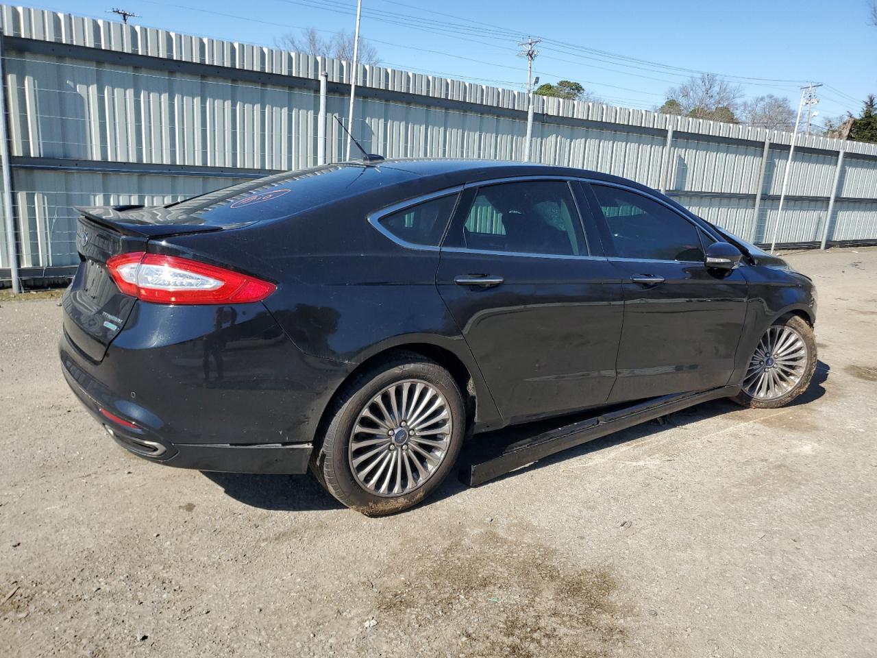 2015 Ford Fusion Titanium   Black vin: 3FA6P0K9XFR157342