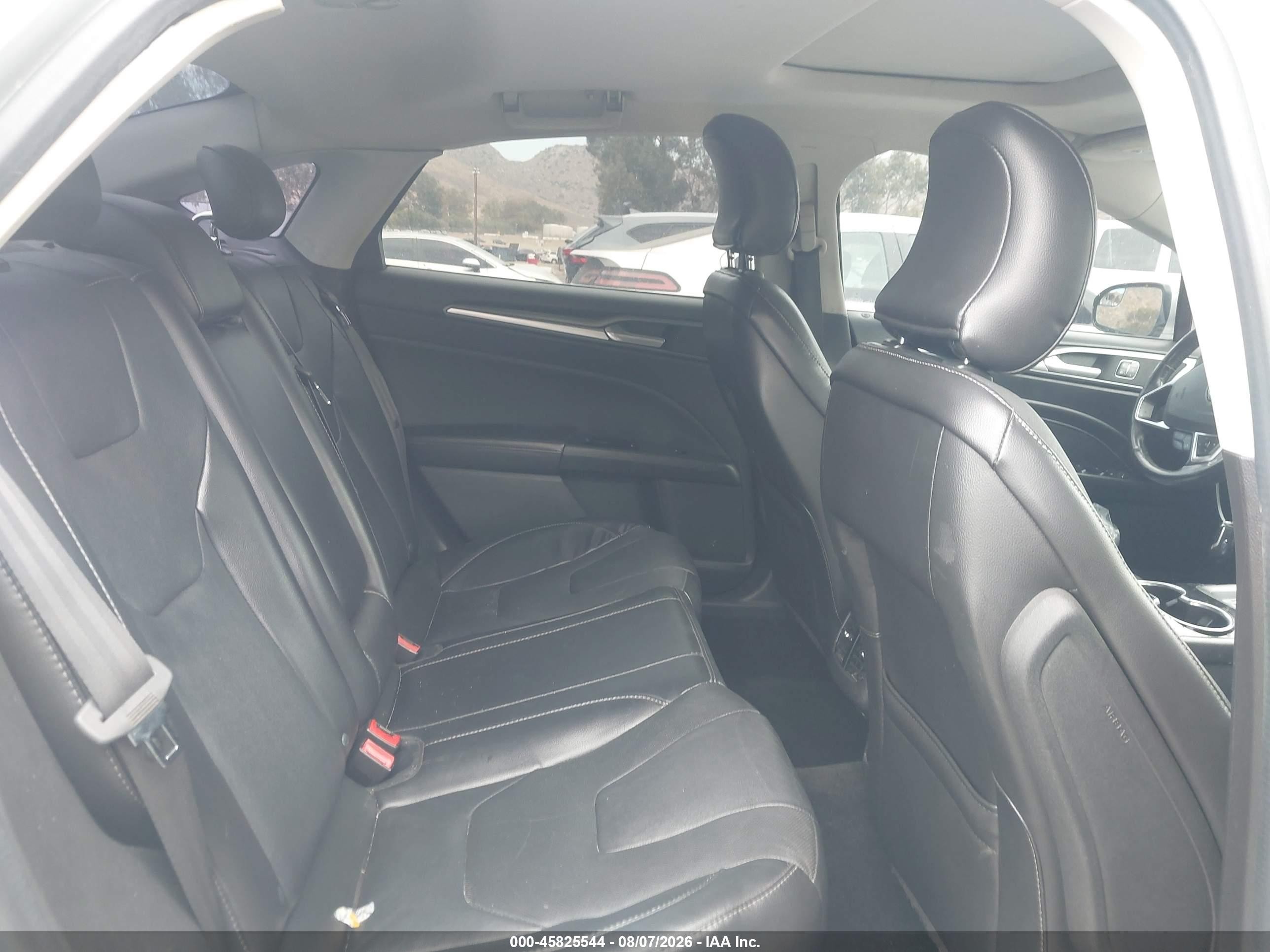 2015 Ford Fusion Titanium Silver vin: 3FA6P0K9XFR237918