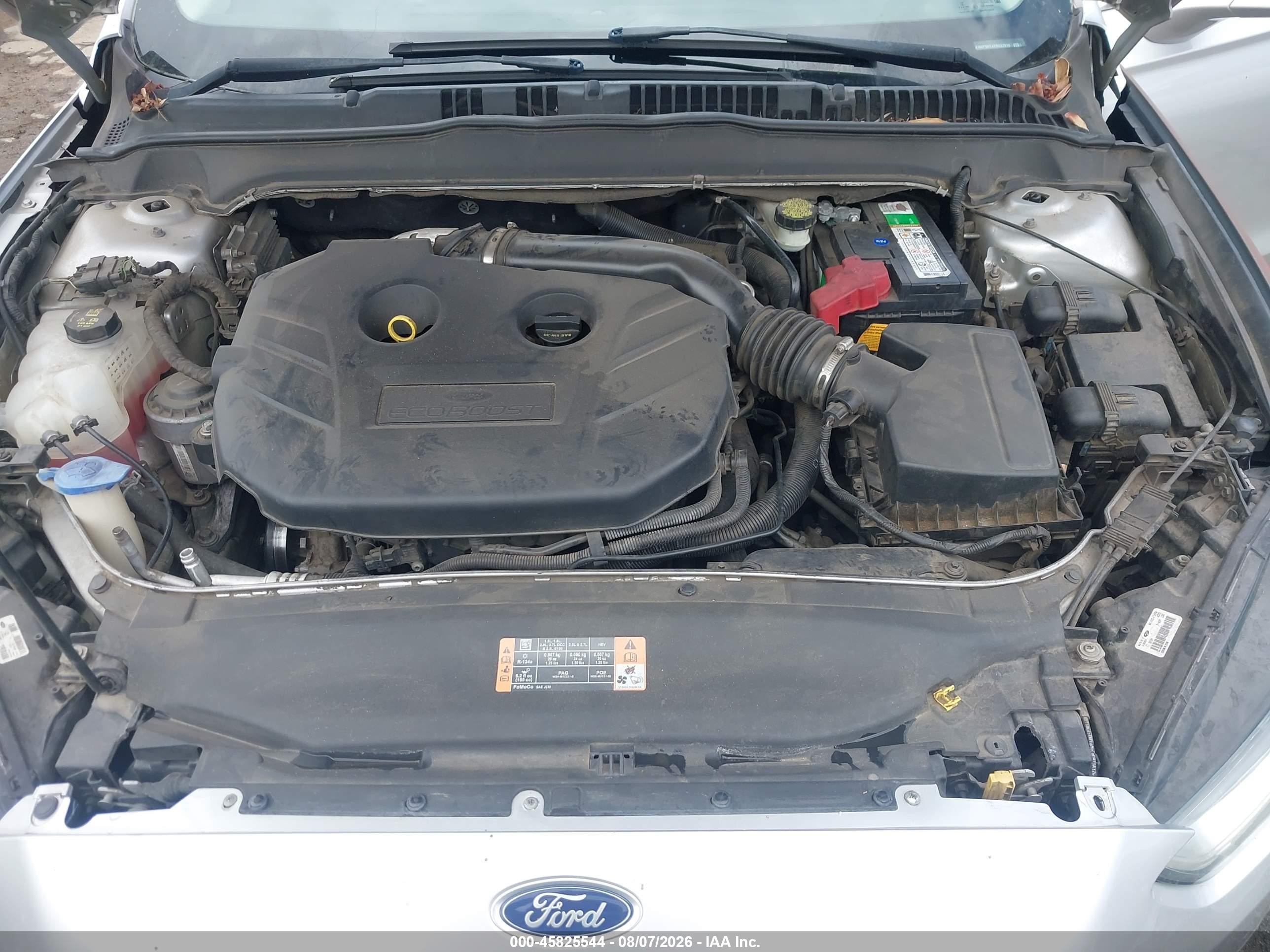 2015 Ford Fusion Titanium Silver vin: 3FA6P0K9XFR237918