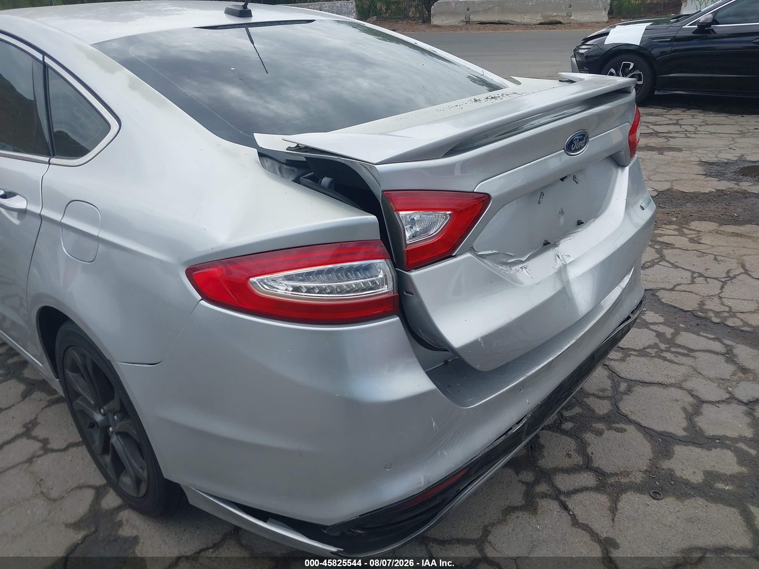 2015 Ford Fusion Titanium Silver vin: 3FA6P0K9XFR237918