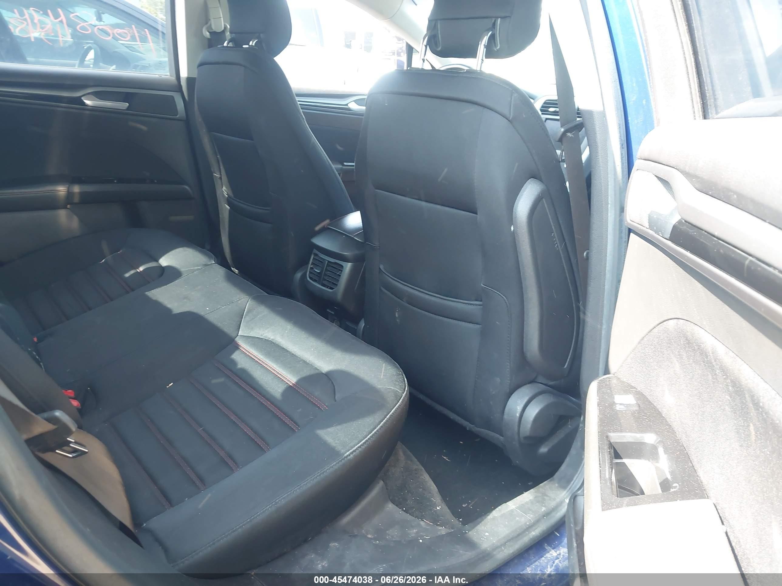 2013 Ford Fusion Hybrid Se Синий vin: 3FA6P0LU0DR128836