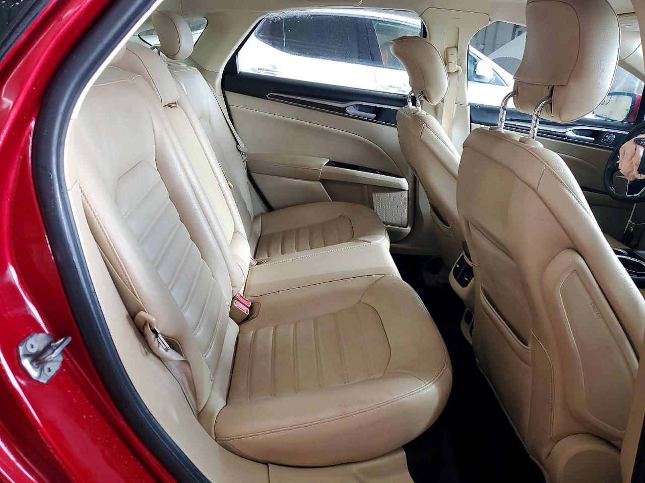 2013 Ford Fusion Se Hybrid Темно-бордовый vin: 3FA6P0LU0DR129209
