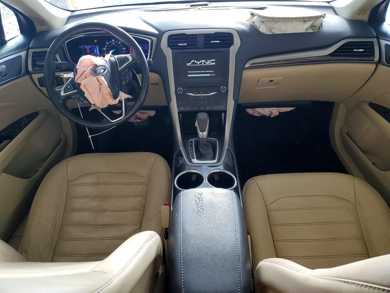 2013 Ford Fusion Se Hybrid Темно-бордовый vin: 3FA6P0LU0DR129209