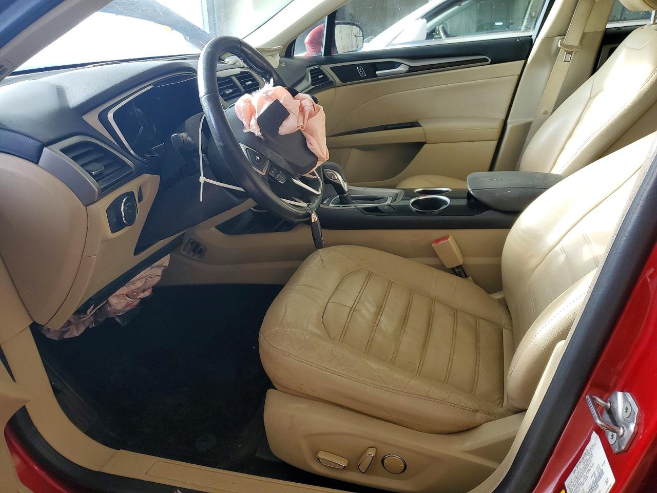 2013 Ford Fusion Se Hybrid Темно-бордовый vin: 3FA6P0LU0DR129209