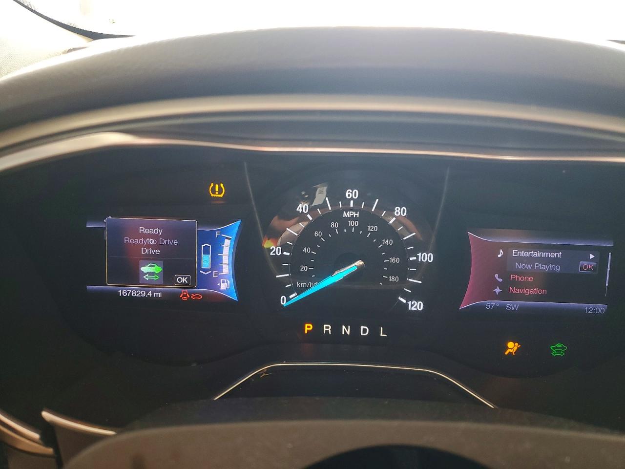2013 Ford Fusion Se Hybrid Темно-бордовый vin: 3FA6P0LU0DR129209