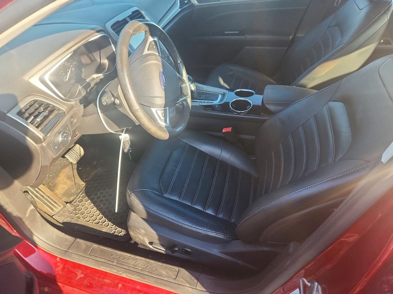 2013 Ford Fusion Se Hybrid Red vin: 3FA6P0LU0DR218181