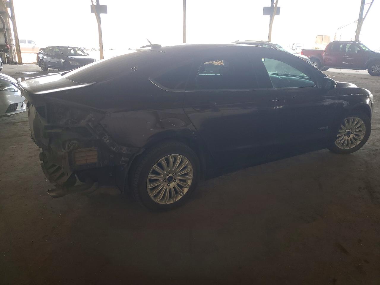 2013 Ford Fusion Se Hybrid Бордовый vin: 3FA6P0LU0DR379453