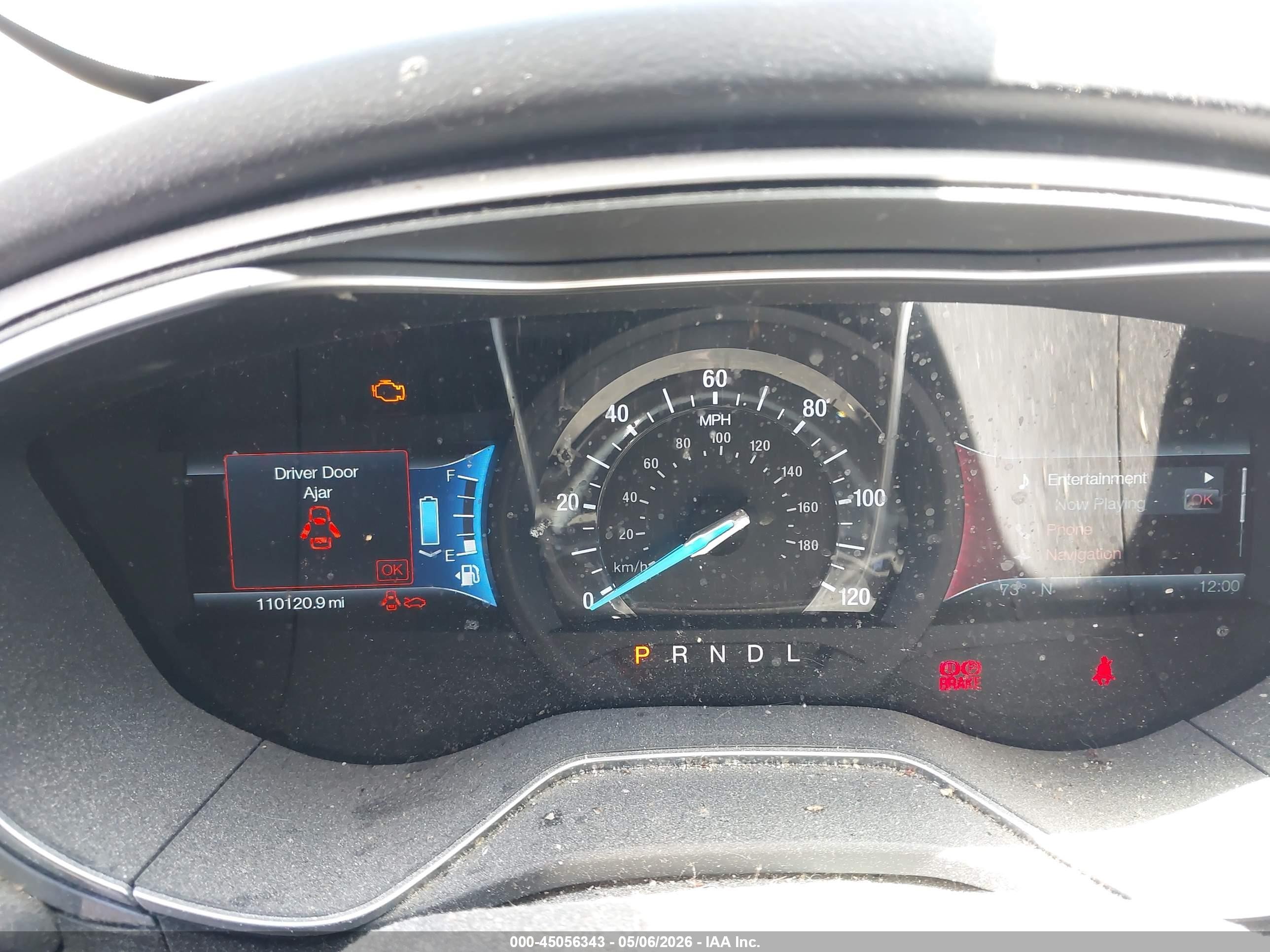 2014 Ford Fusion Hybrid Se Синий vin: 3FA6P0LU0ER202922