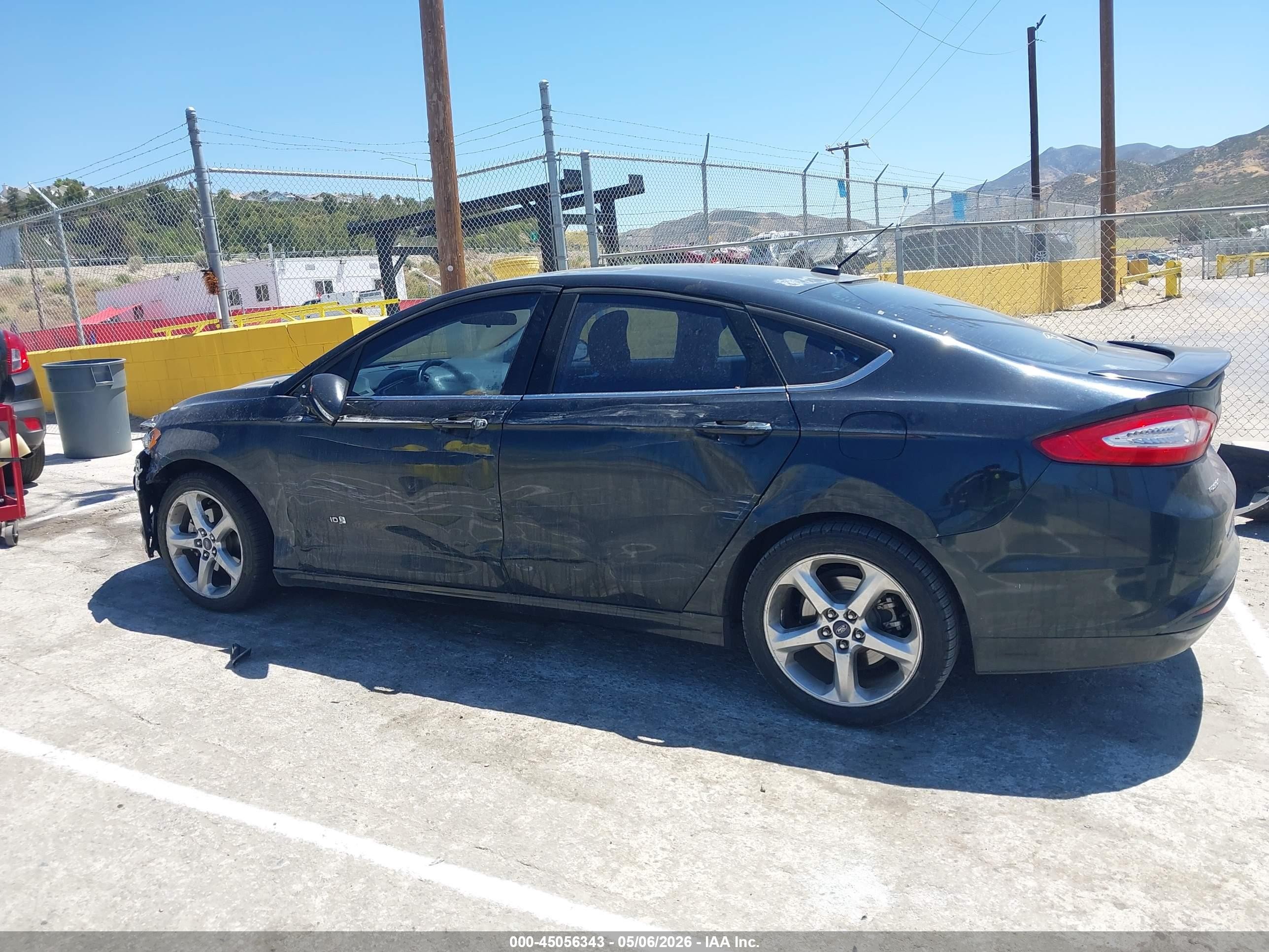 2014 Ford Fusion Hybrid Se Синий vin: 3FA6P0LU0ER202922