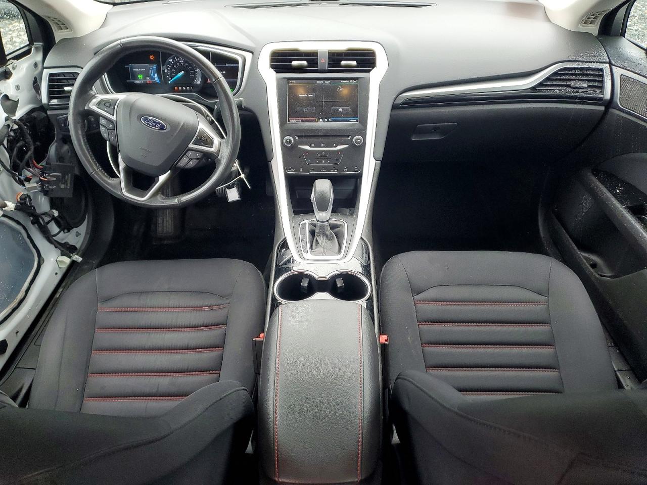 2014 Ford Fusion Se Hybrid Белый vin: 3FA6P0LU0ER288085